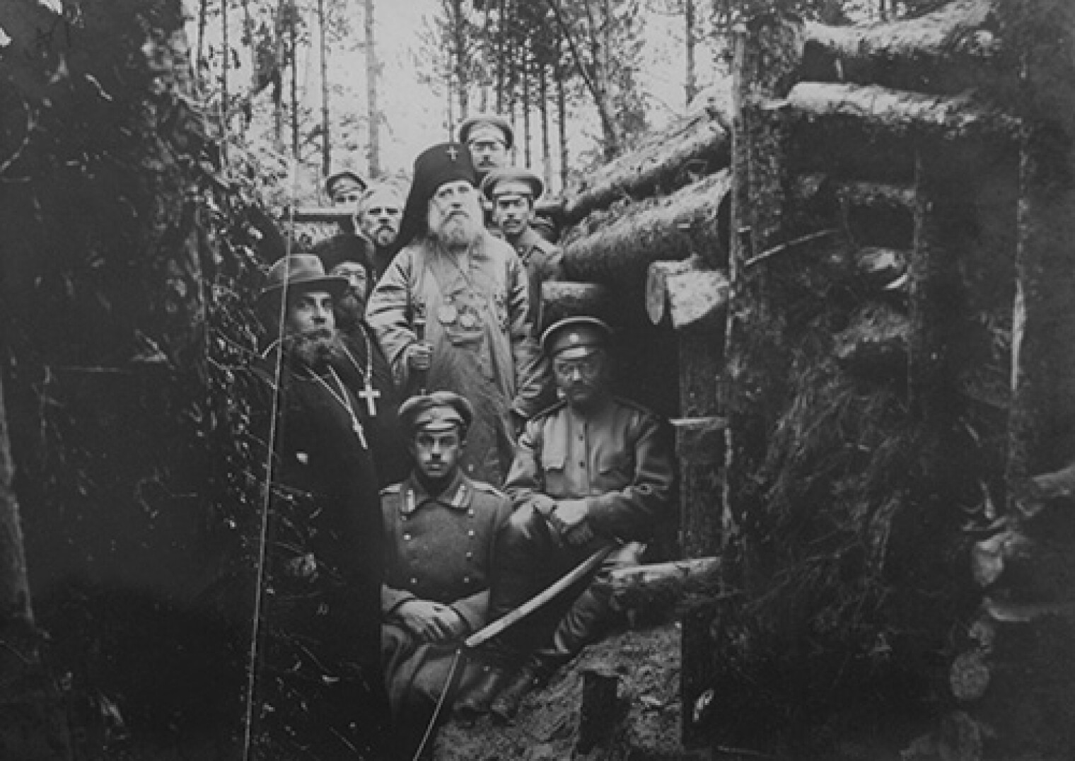 хроника одного полка 1916 год в окопах