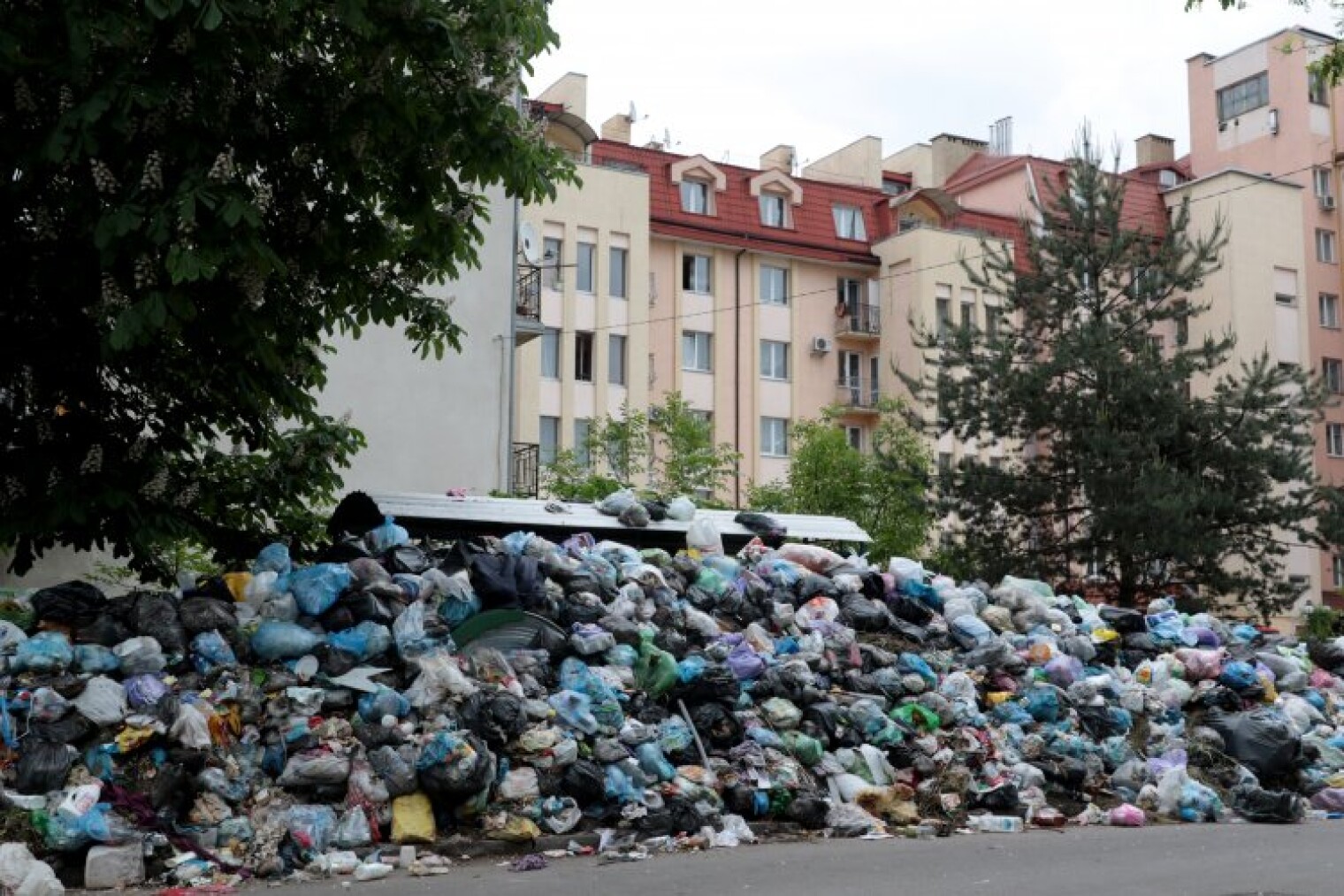 Львов Украина полигон мусор