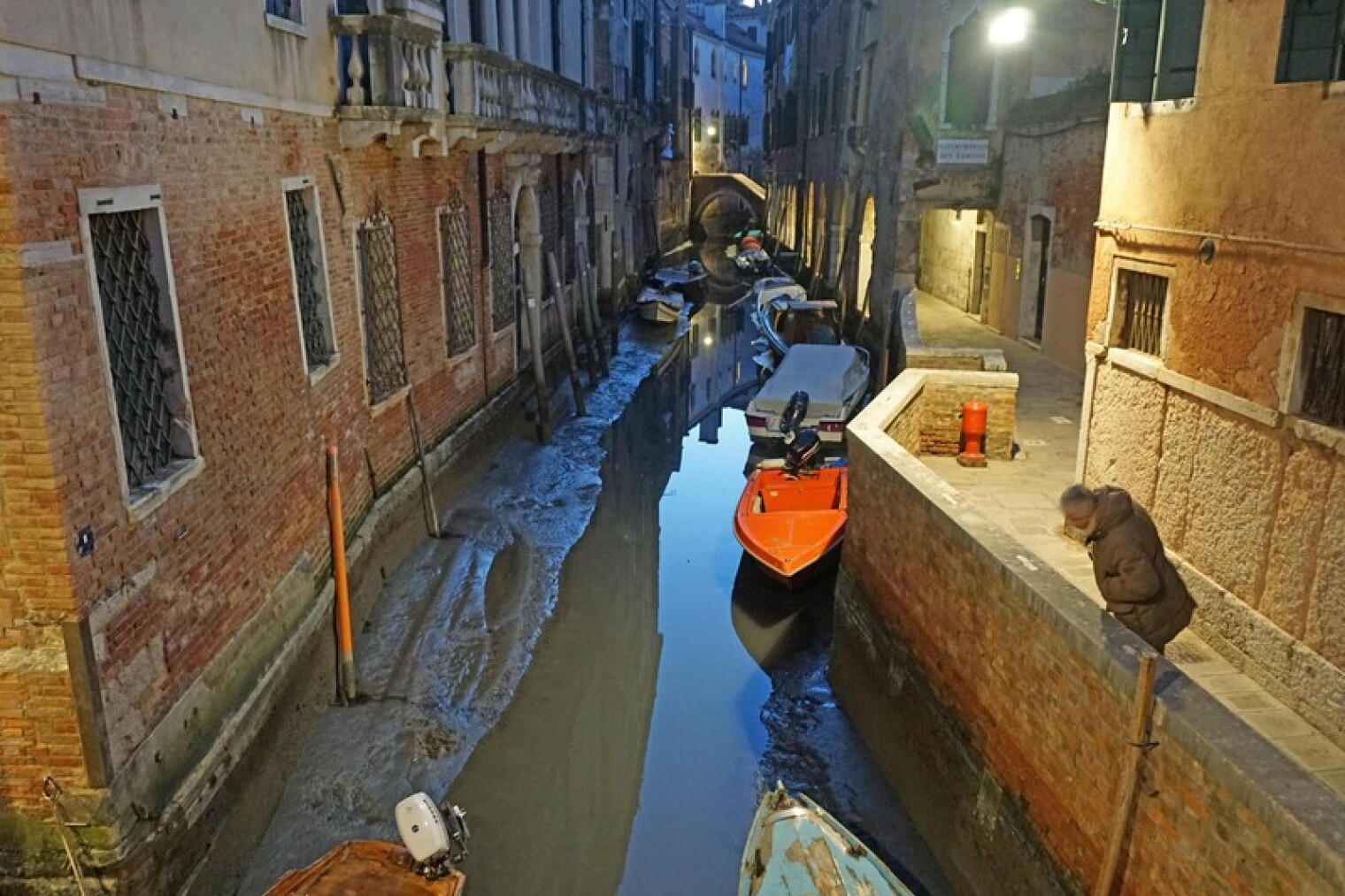 отлив в венеции
