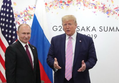 Владимир Путин и Дональд Трамп