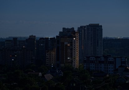 Київ у темряві