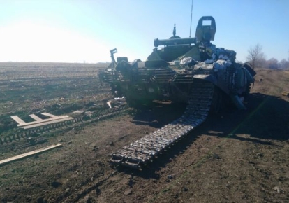 В Черниговской области ВСУ уничтожили оккупантов и разгромили их технику