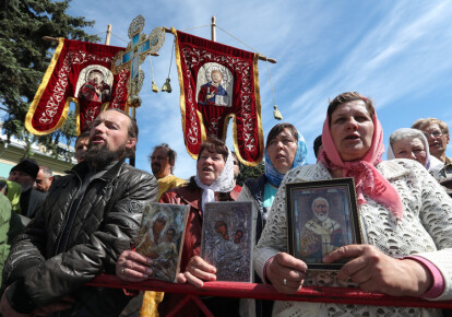 УПЦ МП направила в Киев "православных титушек", чтобы сорвать переговоры по Томосу. Фото: ЕРА