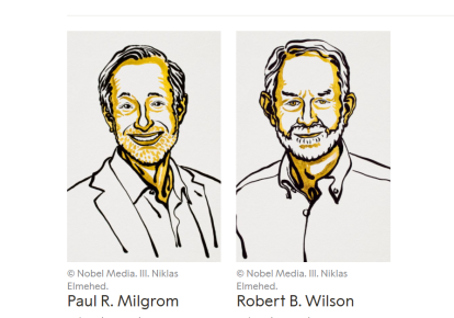 Пол Милгром и Роберт Уилсон - нобелевские лауреаты по экономике в 2020 г.
