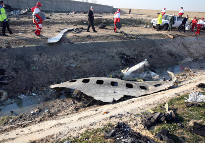 В Иране задержаны шестеро обвиняемых в уничтожении самолета МАУ. Фото: EPA/UPG
