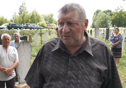 Отец умершего Николай Ковальчук, Барановка, Житомирщина, 4 июня 2024 года