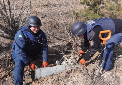 ДСНС створила інтерактивну мапу з місцями виявлення вибухонебезпечних предметів