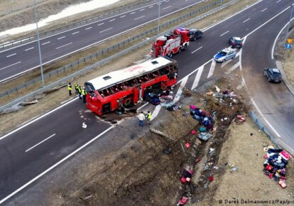 ДТП з українцями у Польщі