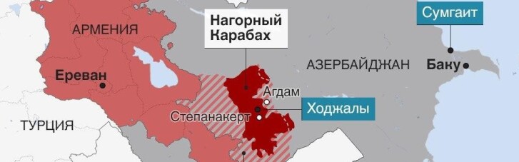 Конфликт  между Арменией и Азербайджаном в Нагорном Карабахе. Хроника