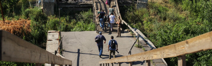 Бойовики вирішили вважати відновлення мосту в Станиці Луганській актом агресії України