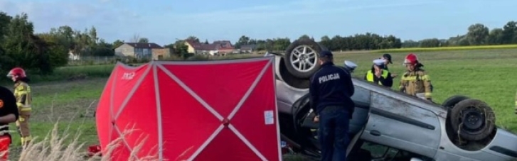 У Польщі в ДТП загинув громадянин України (ВІДЕО)