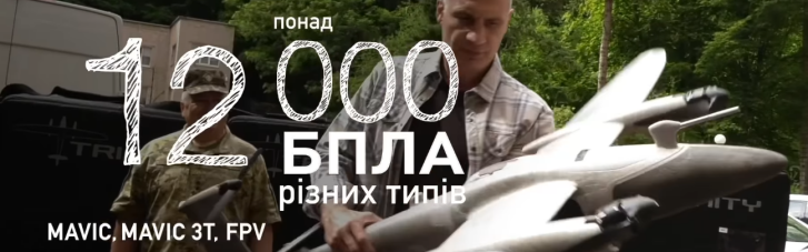 Понад 12 000 БпЛА, 100 автівок, засоби зв’язку, — Кличко повідомив, як Київ допомагає Силам оборони