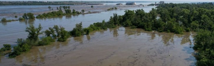 Рівень води на Херсонщині за ніч знизився на 64 см, — ОВА