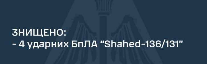 Шахеды, ракеты и ОКР: россияне обстреляли ночью четыре области