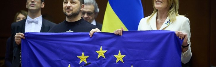 Зеленський хоче цьогоріч розпочати переговори щодо членства України в ЄС