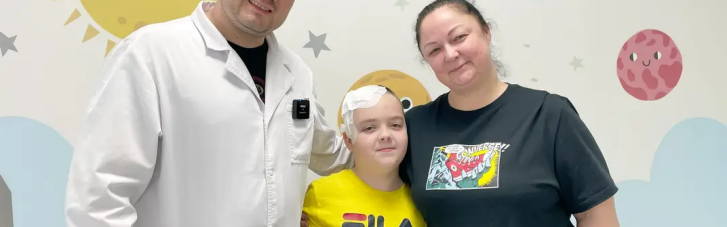 Львівські хірурги видалили уламок міни з мозку пораненого у Херсоні хлопчика