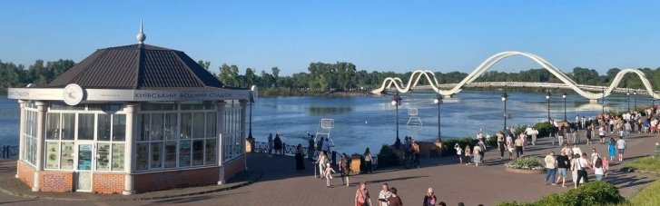 Зв’язок з Маріуполем та "Азовсталлю", — ЗМІ розповіли маловідомі факти про відкритий Кличком "Міст-хвилю" в Києві