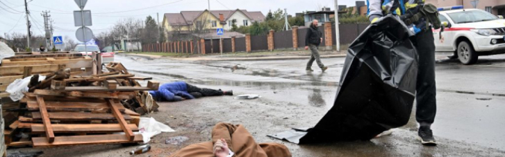 СМИ опубликовали новое видео из Бучи, подтверждающее пытки и зверства рашистов