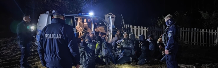 Затримано понад сто мігрантів, які намагалися прорватися в країну з Білорусі, — Міноборони Польщі