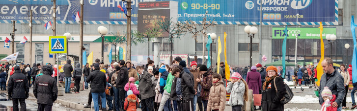 Украинцев стало меньше на 2 миллиона