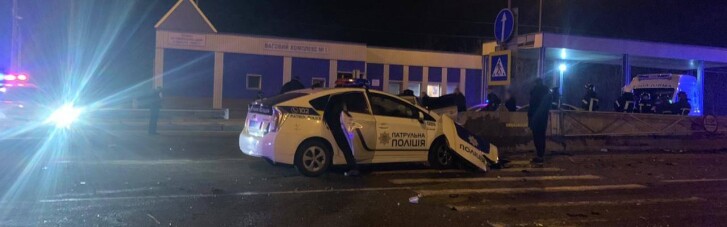 На Одещині поліцейське авто потрапило у ДТП, загинула одна людина (ФОТО)