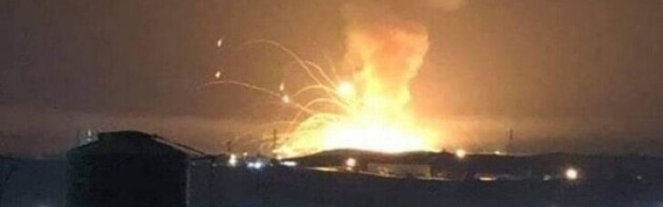Серия мощных взрывов произошла на военной базе в Иордании (ФОТО, ВИДЕО)