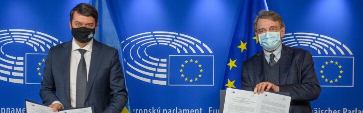 Разумков призвал главу Европарламента помочь с резолюцией по Крыму