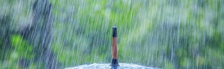 У перший день літа частину України накриють дощі, грози та вітер