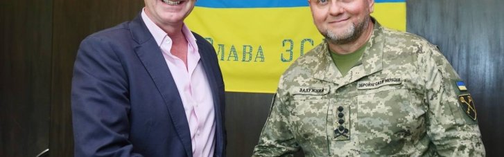 Зустрівся з Залужним: Київ відвідав начальник Штабу оборони Британії