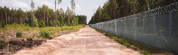 Латвія завершила зведення паркану на кордоні з Білоруссю