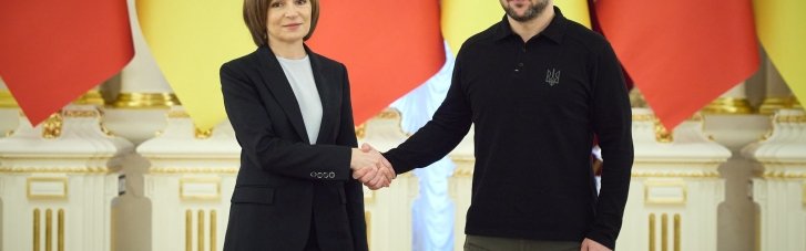 Президент Молдовы в Киеве имела переговоры с президентом Украины