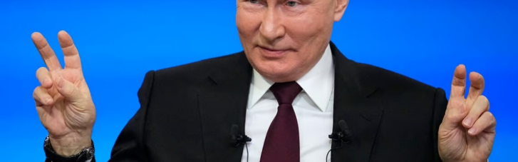 "Обраний" на сфальсифікованих "виборах" Путін назвав Зеленського нелегітимним