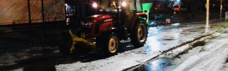 В Киеве введено оперативное положение для транспорта из-за непогоды