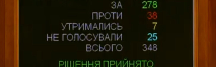 Стало відомо, хто не голосував за "мовний закон"