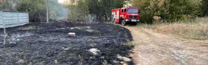 На Корчеватском пляже в Киеве произошел пожар: полиция назвала две возможные версии