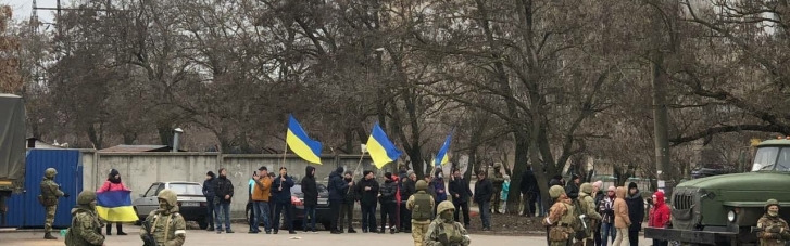 У Бердянську люди вийшли на протести проти окупантів (ФОТО, ВІДЕО)