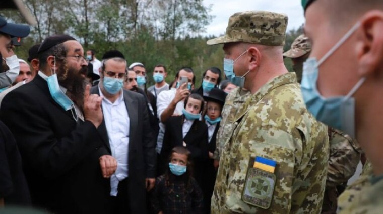 Сергей Дейнеко на беларусско-украинской границе