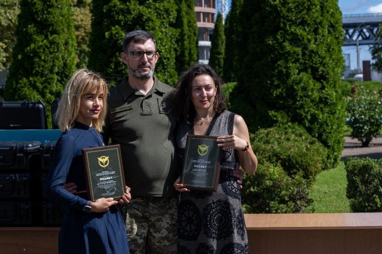 Компанія отримала подяки від ГУР за високу державницьку та громадянську позицію