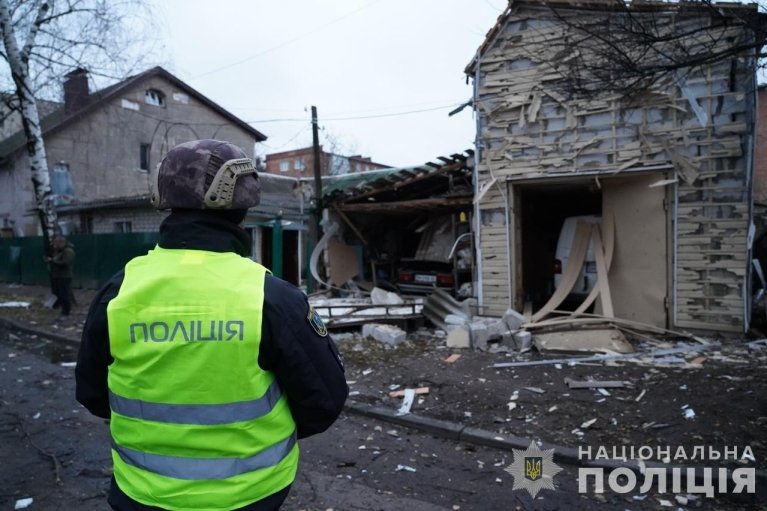 Утренний удар по Сумам: в ОВА говорят, что "шахеды" были снаряжены шрапнелью (ФОТО)