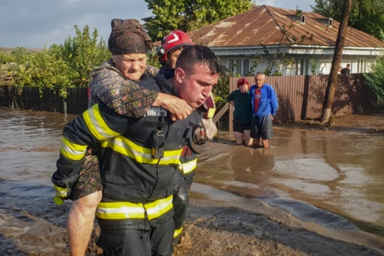 У Румунії загинули п’ятеро людей через підтоплення