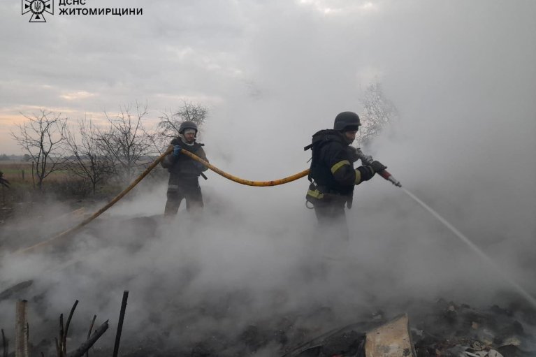 Росіяни завдали дронового удару по Житомирщині: в ОВА розповіли про наслідки