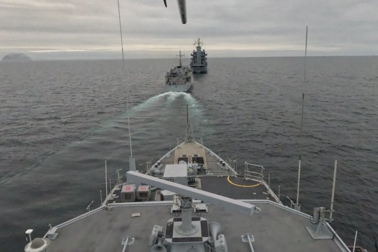 "Си Бриз 2024": украинские военные корабли вышли в море (ВИДЕО)
