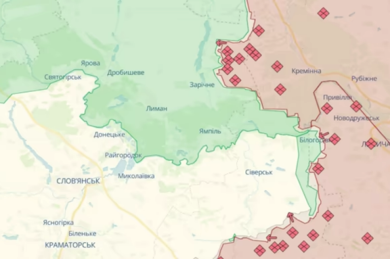 Українські військові вибили окупантів з позицій у Серебрянському лісництві