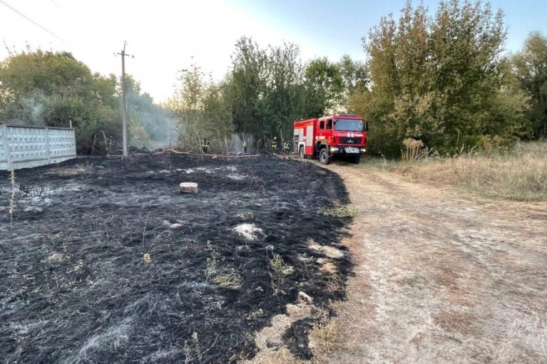 На Корчеватском пляже в Киеве произошел пожар: полиция назвала две возможные версии