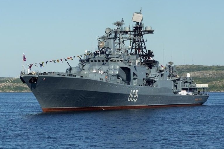 У Баренцовому морі спалахнув російський корабель "Адмірал Левченко", - ВМСУ